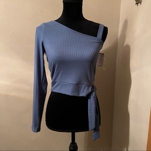 Womens unique one sleeve top